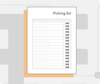 Pick with paper lists