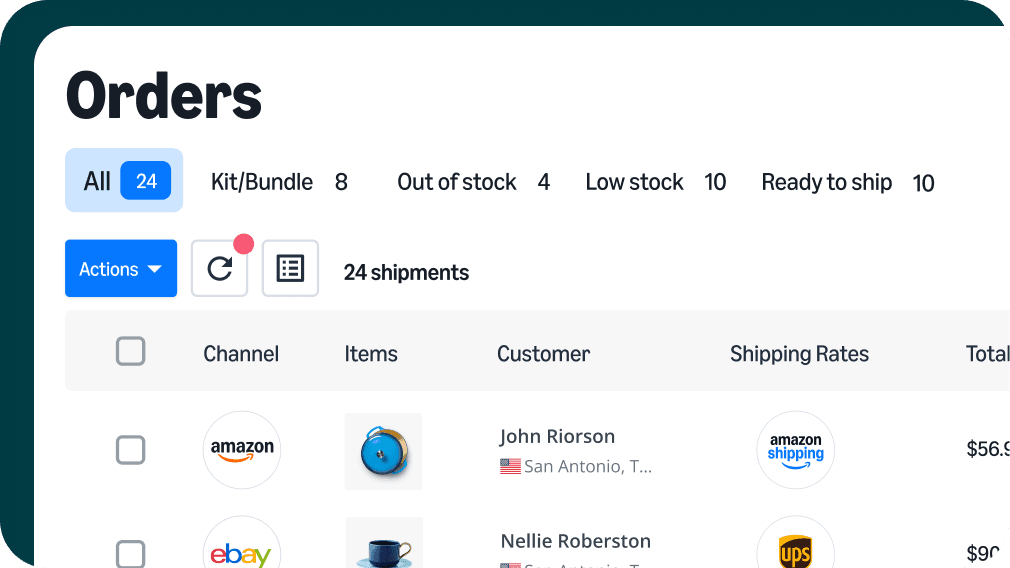 Shipping and fulfillment