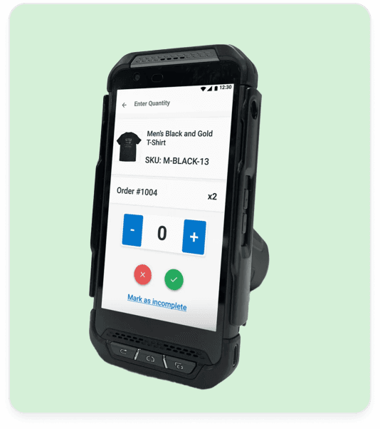 Scanner- Men's black and gold t-shirt