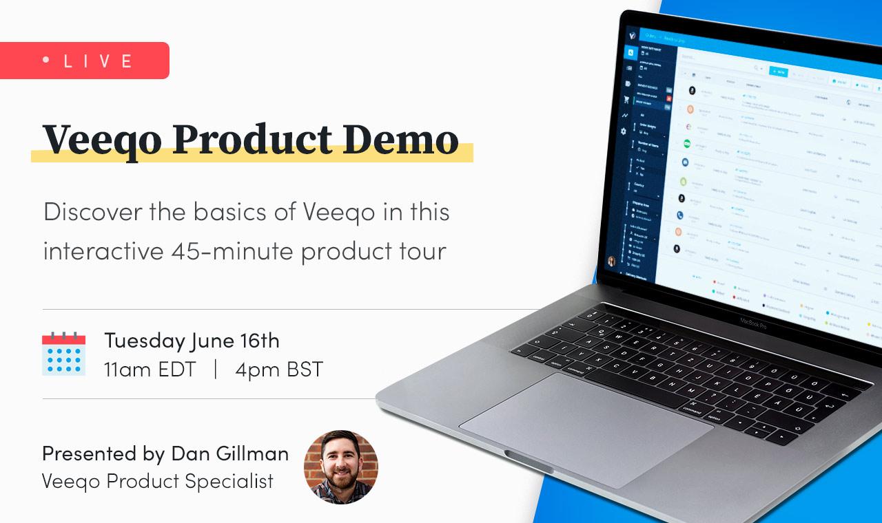 Cover Image for Veeqo Product Webinar 11/06/20